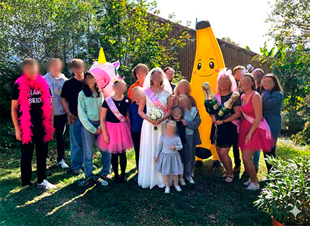 Enterrement de vie de jeune fille à Arçais