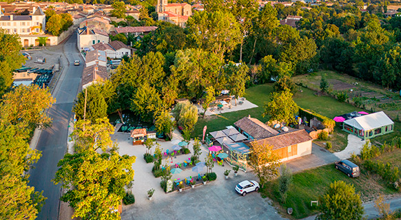 Vue Drone Marais Arçais